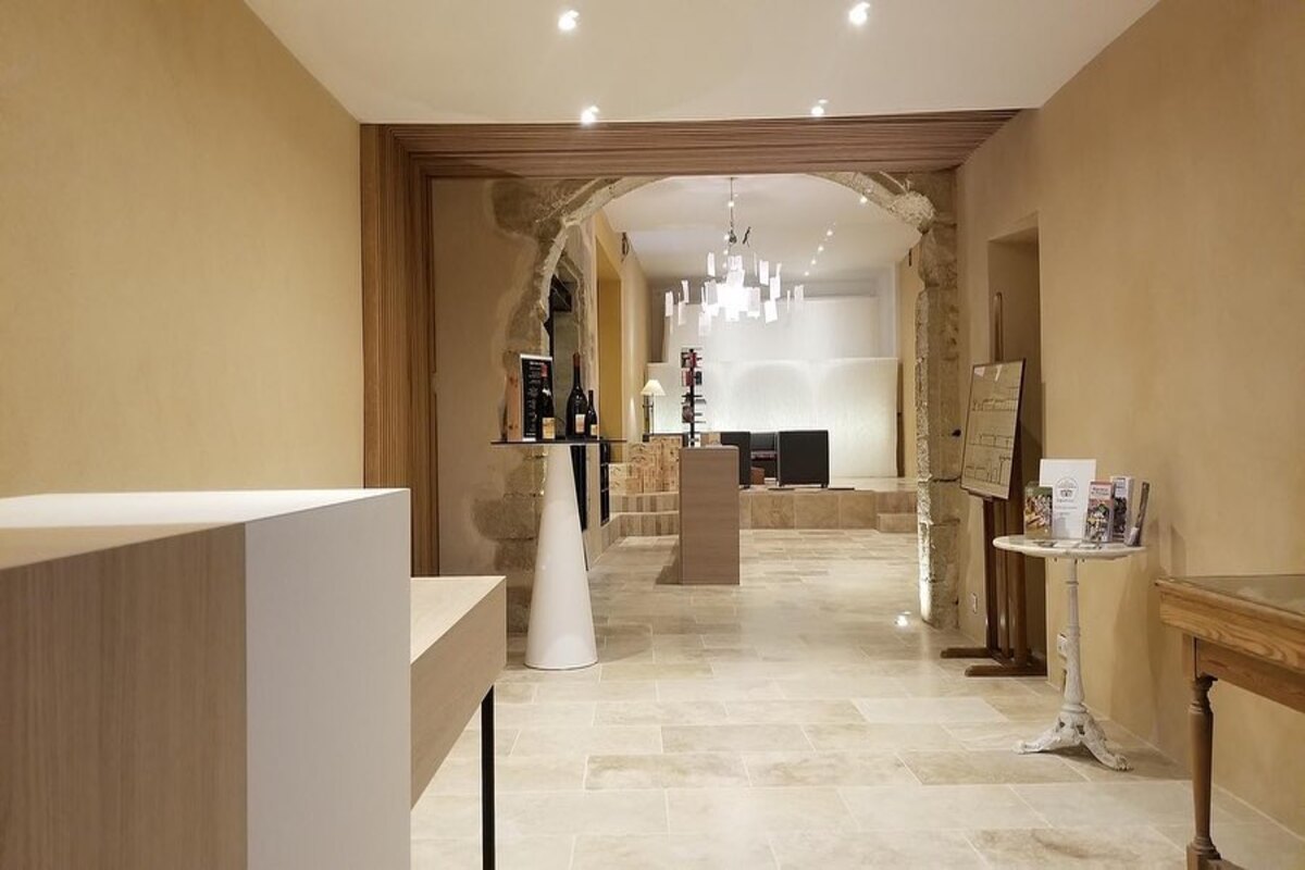 Caveau d'un domaine viticole partenaire de Winovin en Vallée du Rhône